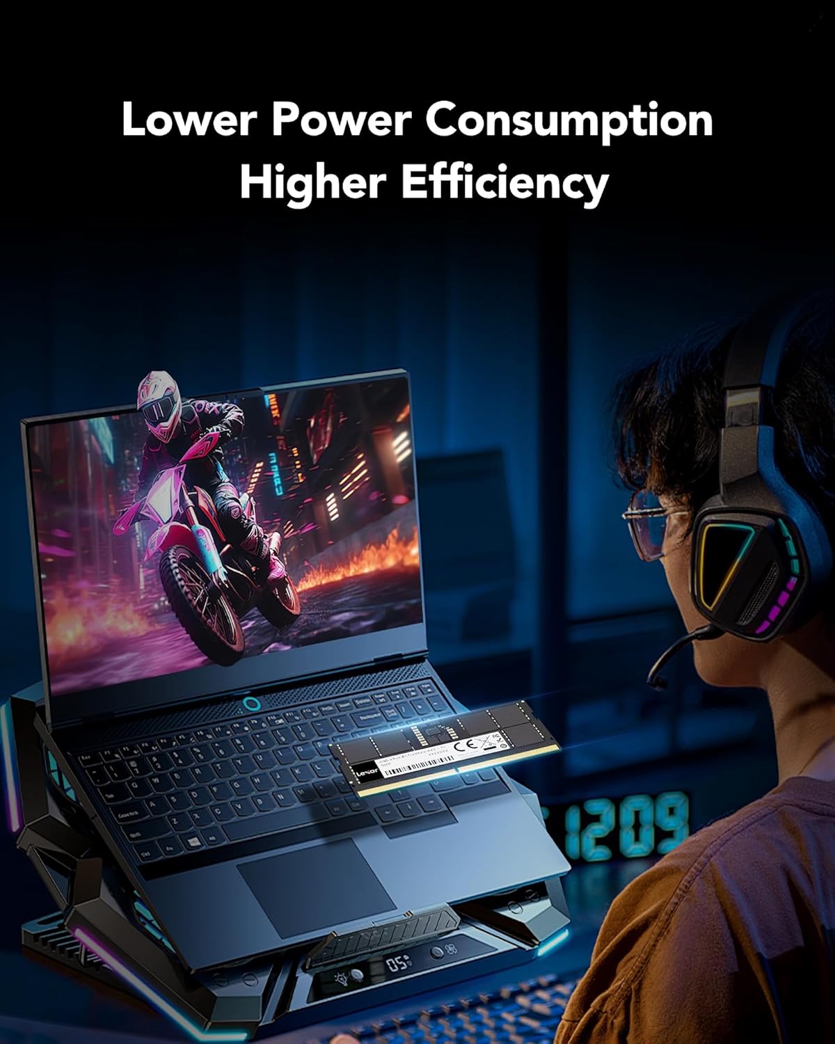  Lexar SODIMM 16GB DDR5 Laptop RAM